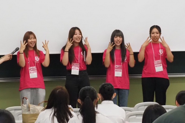 学生スタッフが大活躍